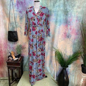 NWT 📌 Nextmia Retro Style Floral Maxi Dress